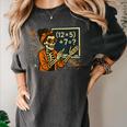 67 Teacher Halloween Skeleton Six Seven Meme Math Women's Comfort Colors T-Shirt Pepper 67 Teacher Halloween Skeleton Six Seven Meme Math Women's Comfort Colors T-Shirt Pepper