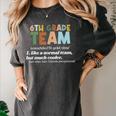 6th Grade Team Teacher Like A Normal Team Sixth Grade Women's Comfort Colors T-Shirt Pepper 6th Grade Team Teacher Like A Normal Team Sixth Grade Women's Comfort Colors T-Shirt Pepper