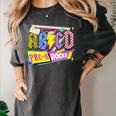 ABCD Pre-K Rocks Back To School PreK Kindergarten Teacher Women's Comfort Colors T-Shirt Pepper ABCD Pre-K Rocks Back To School PreK Kindergarten Teacher Women's Comfort Colors T-Shirt Pepper