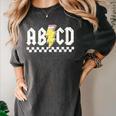ABCD Teacher Women's Comfort Colors T-Shirt Pepper ABCD Teacher Women's Comfort Colors T-Shirt Pepper