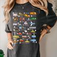 Alphabet Vehicles ABCs Learning Teachers Kids Boys Girls Women's Comfort Colors T-Shirt Pepper Alphabet Vehicles ABCs Learning Teachers Kids Boys Girls Women's Comfort Colors T-Shirt Pepper
