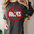 Anti Bullying No Bullies School Teacher Student Kindness Women's Comfort Colors T-Shirt Pepper