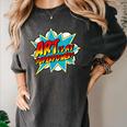 Art Is My Superpower Comic Artist Art Teacher Superhero Women's Comfort Colors T-Shirt Pepper Art Is My Superpower Comic Artist Art Teacher Superhero Women's Comfort Colors T-Shirt Pepper