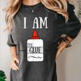 Art Teacher T-Shirt I Am The Glue Women's Comfort Colors T-Shirt Pepper