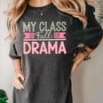 Theatre School Drama Class Musical Theater Drama Teacher Women's Comfort Colors T-Shirt Pepper Theatre School Drama Class Musical Theater Drama Teacher Women's Comfort Colors T-Shirt Pepper