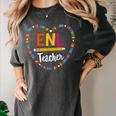 Back To School Tee ENL Teacher English New Language Squad Women's Comfort Colors T-Shirt Pepper Back To School Tee ENL Teacher English New Language Squad Women's Comfort Colors T-Shirt Pepper