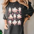 Ballet Ghost Ballet Dancer Spooky Dance Halloween Teacher Women's Comfort Colors T-Shirt Pepper Ballet Ghost Ballet Dancer Spooky Dance Halloween Teacher Women's Comfort Colors T-Shirt Pepper