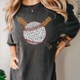 Baseball Happy Dot Day Shirts For Kids Men Women Teacher Women's Comfort Colors T-Shirt Pepper