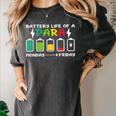 Battery Life Of a Paraprofessional Para Teacher Life Women's Comfort Colors T-Shirt Pepper Battery Life Of a Paraprofessional Para Teacher Life Women's Comfort Colors T-Shirt Pepper