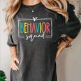 Behavior Squad School Counselor SPED Teacher Kids Women Men Women's Comfort Colors T-Shirt Pepper Behavior Squad School Counselor SPED Teacher Kids Women Men Women's Comfort Colors T-Shirt Pepper