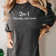 Best Math Teacher Joke Humor Science Fun Math Pun Women's Comfort Colors T-Shirt Pepper