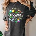 Biology Squad Science Teacher Student Biologist Women's Comfort Colors T-Shirt Pepper