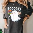 Books Halloween Librarian Teacher Reader Reading Book Lover Women's Comfort Colors T-Shirt Pepper Books Halloween Librarian Teacher Reader Reading Book Lover Women's Comfort Colors T-Shirt Pepper