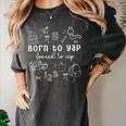 Born To Yap Forced To IEP I Encourage Progress SPED Teacher Women's Comfort Colors T-Shirt Pepper