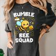 Bumble Bee Squad Honey Bumblebee Teacher Team Group Women's Comfort Colors T-Shirt Pepper Bumble Bee Squad Honey Bumblebee Teacher Team Group Women's Comfort Colors T-Shirt Pepper