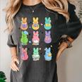 Bunny Reading Books Easter Day Librarian Teacher Book Women's Comfort Colors T-Shirt Pepper Bunny Reading Books Easter Day Librarian Teacher Book Women's Comfort Colors T-Shirt Pepper