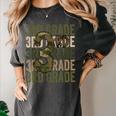 Camo Team 3rd Grade Squad Back To School Teacher Kids Boys Women's Comfort Colors T-Shirt Pepper