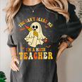 You Can't Scare Me I'm A Math Teacher Halloween Ghost Groovy Women's Comfort Colors T-Shirt Pepper You Can't Scare Me I'm A Math Teacher Halloween Ghost Groovy Women's Comfort Colors T-Shirt Pepper