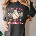 You Can't Scare Me I'm a Principal Halloween Teacher Women's Comfort Colors T-Shirt Pepper