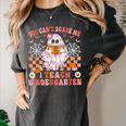 You Cant Scare Me I Teach Kindergarten Teacher Halloween Women's Comfort Colors T-Shirt Pepper You Cant Scare Me I Teach Kindergarten Teacher Halloween Women's Comfort Colors T-Shirt Pepper