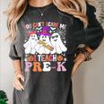 You Can't Scare Me I Teach Pre-k Halloween Teacher Women's Comfort Colors T-Shirt Pepper You Can't Scare Me I Teach Pre-k Halloween Teacher Women's Comfort Colors T-Shirt Pepper