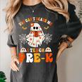 You Cant Scare Me I Teach Pre-K Teacher Halloween Women's Comfort Colors T-Shirt Pepper