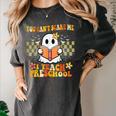 You Can't Scare Me I Teach Preschool Ghost Halloween Teacher Women's Comfort Colors T-Shirt Pepper You Can't Scare Me I Teach Preschool Ghost Halloween Teacher Women's Comfort Colors T-Shirt Pepper