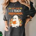 You Cant Scare Me I Teach Preschool Halloween Teacher Women's Comfort Colors T-Shirt Pepper You Cant Scare Me I Teach Preschool Halloween Teacher Women's Comfort Colors T-Shirt Pepper