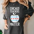 Chicago Teachers Matter Support Union Education Red For Ed Raglan Baseball Tee Women's Comfort Colors T-Shirt Pepper Chicago Teachers Matter Support Union Education Red For Ed Raglan Baseball Tee Women's Comfort Colors T-Shirt Pepper