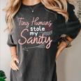Childcare Provider Daycare Teacher Stole My Sanity Women's Comfort Colors T-Shirt Pepper