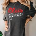Choir Chorister Choir Teacher Choir Director Women's Comfort Colors T-Shirt Pepper