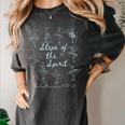 Christian Steps Of Spirit Bible Verse Ballet Dancer Teacher Women's Comfort Colors T-Shirt Pepper Christian Steps Of Spirit Bible Verse Ballet Dancer Teacher Women's Comfort Colors T-Shirt Pepper