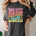 This Is My Circus And These Are My Monkeys School Teacher Women's Comfort Colors T-Shirt Pepper This Is My Circus And These Are My Monkeys School Teacher Women's Comfort Colors T-Shirt Pepper
