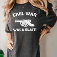 Civil War It Was A Blast History Teacher T-Shirt Women's Comfort Colors T-Shirt Pepper Civil War It Was A Blast History Teacher T-Shirt Women's Comfort Colors T-Shirt Pepper