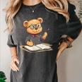 Classroom Fun With Teddy Bear Teacher Women's Comfort Colors T-Shirt Pepper Classroom Fun With Teddy Bear Teacher Women's Comfort Colors T-Shirt Pepper