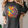 Colorful Brain Art Teacher Artist Painter Student Women's Comfort Colors T-Shirt Pepper Colorful Brain Art Teacher Artist Painter Student Women's Comfort Colors T-Shirt Pepper
