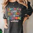 Communication ASL Teacher Deaf People ASL Interpreter Women's Comfort Colors T-Shirt Pepper Communication ASL Teacher Deaf People ASL Interpreter Women's Comfort Colors T-Shirt Pepper