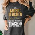Cool Music Teacher Art For Men Women School Orchestra Coach Women's Comfort Colors T-Shirt Pepper