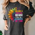 Cute I Became A Teacher Because Your Life Is Worth My Time Women's Comfort Colors T-Shirt Pepper Cute I Became A Teacher Because Your Life Is Worth My Time Women's Comfort Colors T-Shirt Pepper