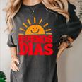 Cute Bilingual Spanish Teacher Buenos Dias Sunshine Women's Comfort Colors T-Shirt Pepper Cute Bilingual Spanish Teacher Buenos Dias Sunshine Women's Comfort Colors T-Shirt Pepper