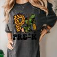 Cute Camo Pre K Back To School Teacher Kid Preschool Women's Comfort Colors T-Shirt Pepper