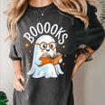 Cute Ghost Reading Book Librarian Teacher Halloween Costume Women's Comfort Colors T-Shirt Pepper Cute Ghost Reading Book Librarian Teacher Halloween Costume Women's Comfort Colors T-Shirt Pepper