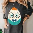 Cute Good Egg Teacher Halloween Costume Food Group Women's Comfort Colors T-Shirt Pepper