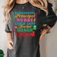 Cute Principal Nurse Lunch Lady Teacher Coach Homeschool Mom Women's Comfort Colors T-Shirt Pepper Cute Principal Nurse Lunch Lady Teacher Coach Homeschool Mom Women's Comfort Colors T-Shirt Pepper