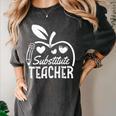 Cute Substitute Teacher Appreciation Men Women Women's Comfort Colors T-Shirt Pepper Cute Substitute Teacher Appreciation Men Women Women's Comfort Colors T-Shirt Pepper