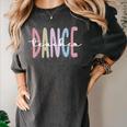 Dance Teacher Appreciation Dance Instructor Dancing Teacher Women's Comfort Colors T-Shirt Pepper
