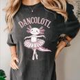 Dancolotl Ballerina Axolotl Ballet Dance Teacher Women's Comfort Colors T-Shirt Pepper Dancolotl Ballerina Axolotl Ballet Dance Teacher Women's Comfort Colors T-Shirt Pepper