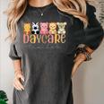 Daycare Teacher Animals Daycare Provider Back To School Women's Comfort Colors T-Shirt Pepper Daycare Teacher Animals Daycare Provider Back To School Women's Comfort Colors T-Shirt Pepper