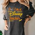Disney Back To School I'm A Disney Teacher Crafty Logo Women's Comfort Colors T-Shirt Pepper Disney Back To School I'm A Disney Teacher Crafty Logo Women's Comfort Colors T-Shirt Pepper