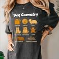 Dog Geometry Math Teacher Back To School STEM Humor Women's Comfort Colors T-Shirt Pepper Dog Geometry Math Teacher Back To School STEM Humor Women's Comfort Colors T-Shirt Pepper